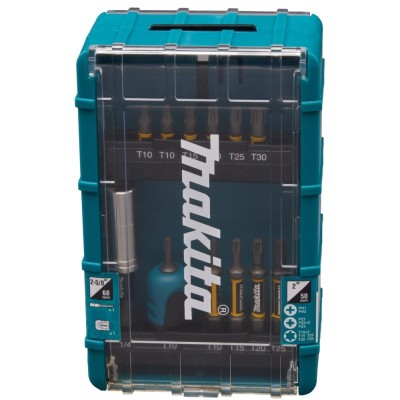 27 dalių smūginių sukimo antgalių rinkinys MAKITA Impact Premier