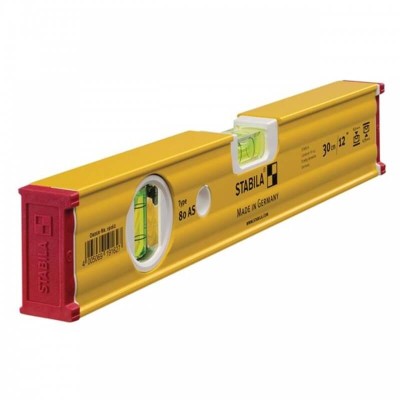 Sastiprināts līmeņrādis STABILA 80 AS 20 cm