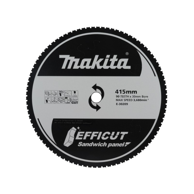 Pjovimo diskas Sandwich tipo plokštėms MAKITA 415x30x2,6mm Z90