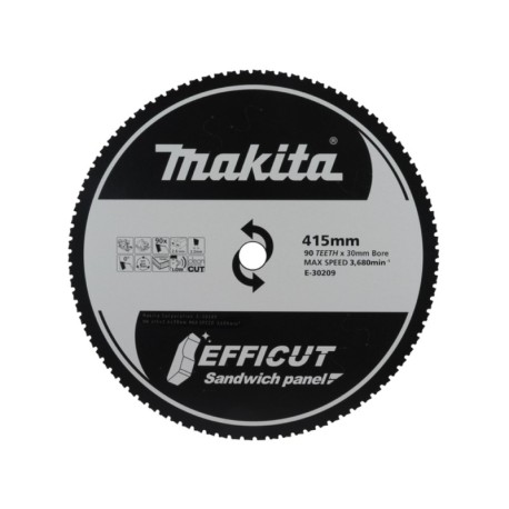 Pjovimo diskas Sandwich tipo plokštėms MAKITA 415x30x2,6mm Z90