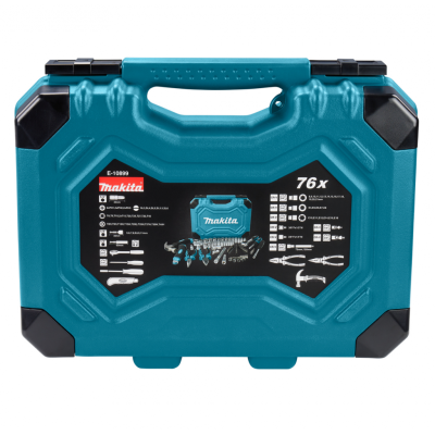Rokas instrumentu komplekts MAKITA 76 daļu